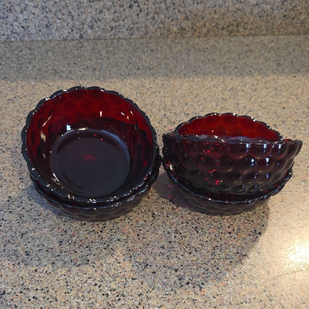 Anchor Hocking Ruby Red Dinnerware Set - Picture 5 of 16